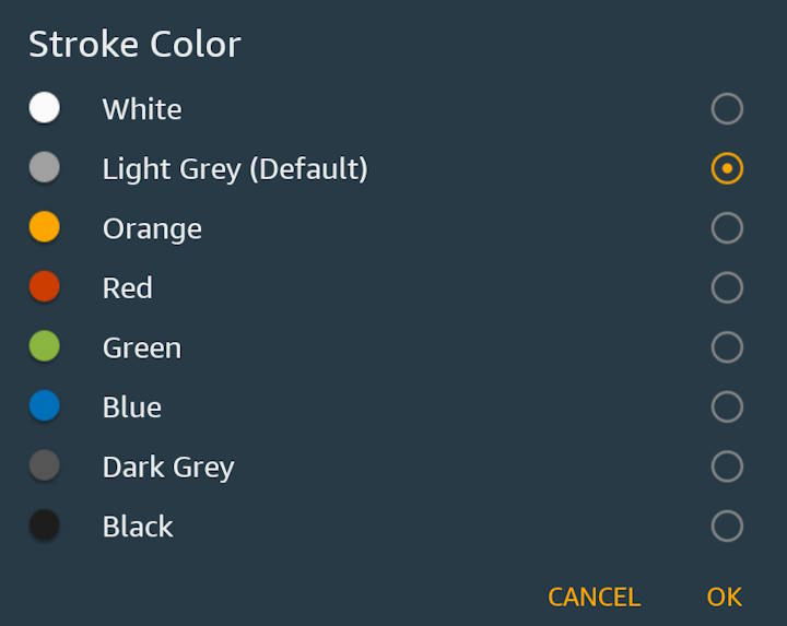 customize stroke color for Amazon Stylus Pen for Fire Max 11